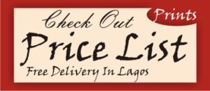 Printing company services in Lagos