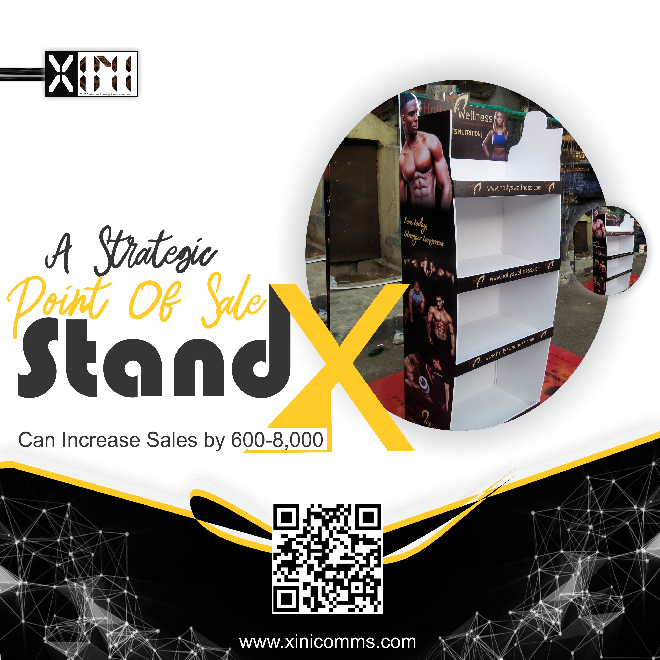 Strategic-Point-Of-Sale-Stand Branding Printing In Lagos Nigeria